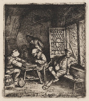 KG 04285
          <br/>
          Tric-tracspelers in een herberg
          <br/>
          <em>Ostade, Adriaen van (1610-1684)</em>